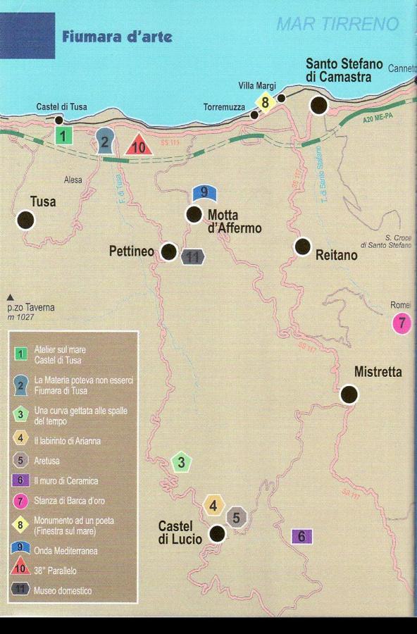 Apartament I Tre Colori Della Sicilia Santo Stefano di Camastra Zewnętrze zdjęcie